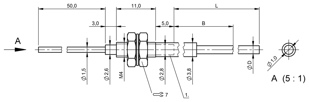 BFO005N - BFO D22-LA-NB-EAK-10-02 (Fiber optik sensörler) - Görsel 2