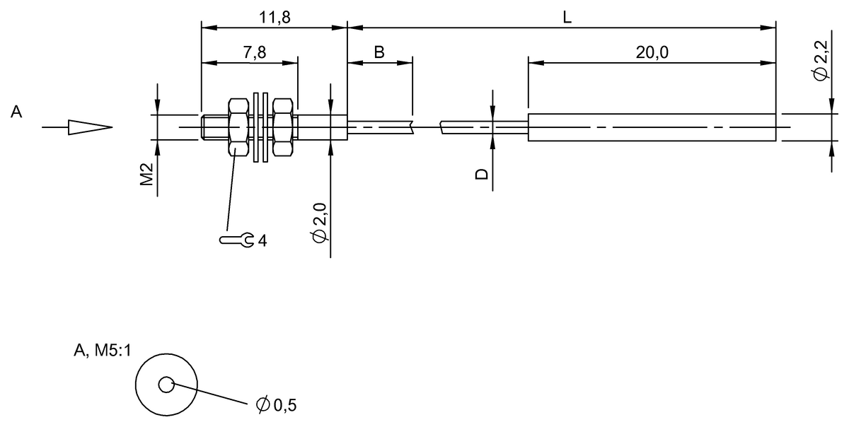 BFO000C - BFO N22-LA-FB-EAK-05-01 (Fiber optik sensörler) - Görsel 2