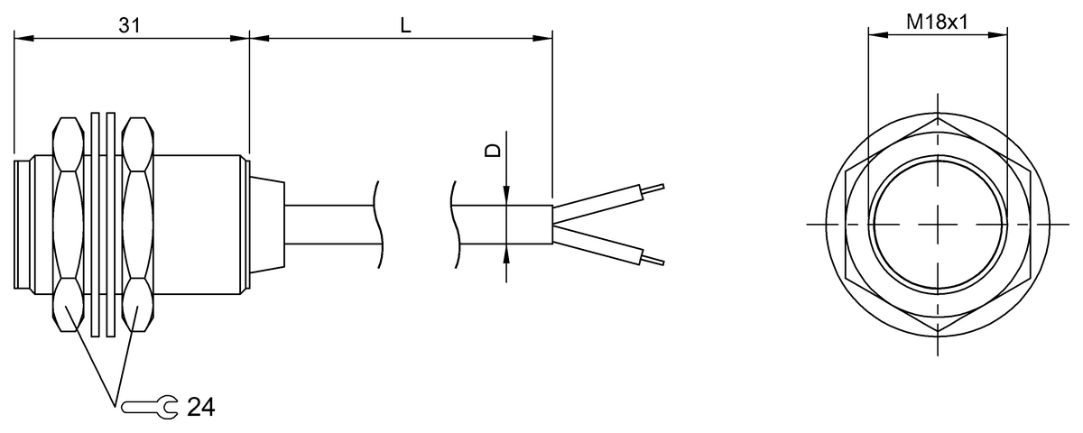 BIC004W - BIC 905-D2-M18ME-EPX02-010 (Sinyal aktarımı için endüktif bağlayıcılar) - Görsel 2