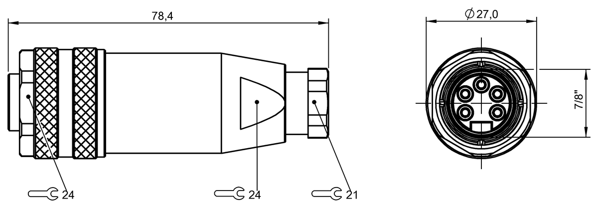BCC0ATH - BCC A335-0000-10-000-81X5A5-000 (Kablo montaj konnektörleri) - Görsel 2