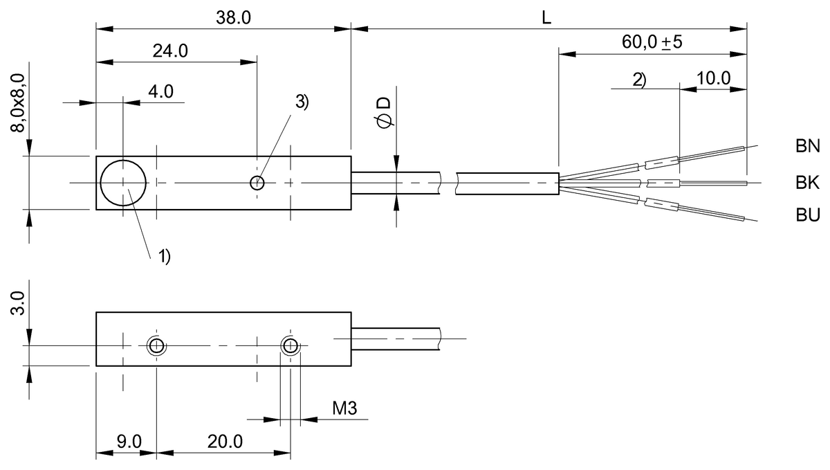 BES033M - BES 516-300-S304-C-05 (Endüktif yakınlık anahtarları) - Görsel 2