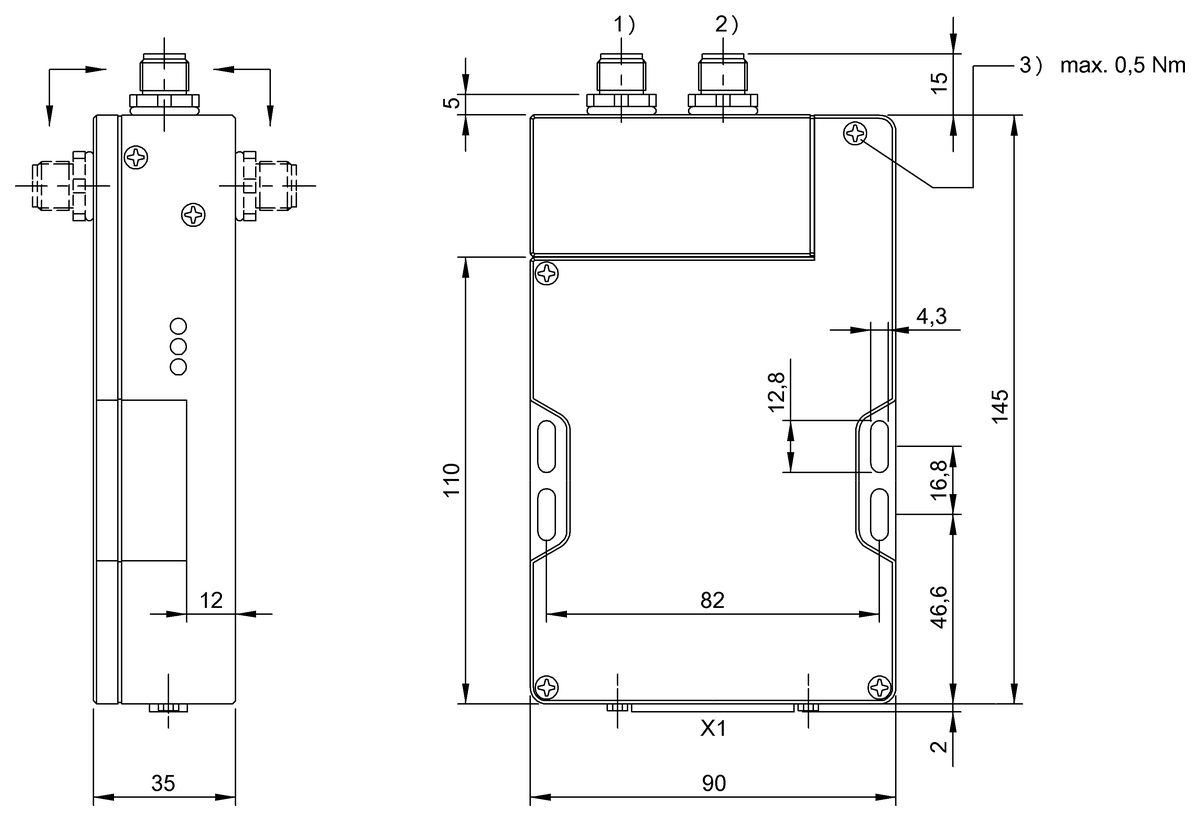 BIS0120 - BIS C-6005-027-670-05-ST4 (RFID LF değerlendirme üniteleri (70/455 kHz)) - Görsel 2