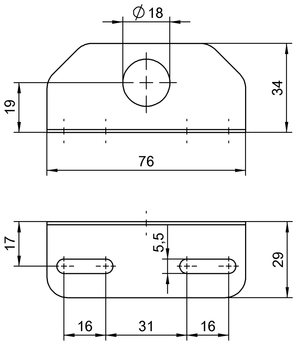 BAM015A - BES 516-MB-18 (Evrensel braketler) - Görsel 2