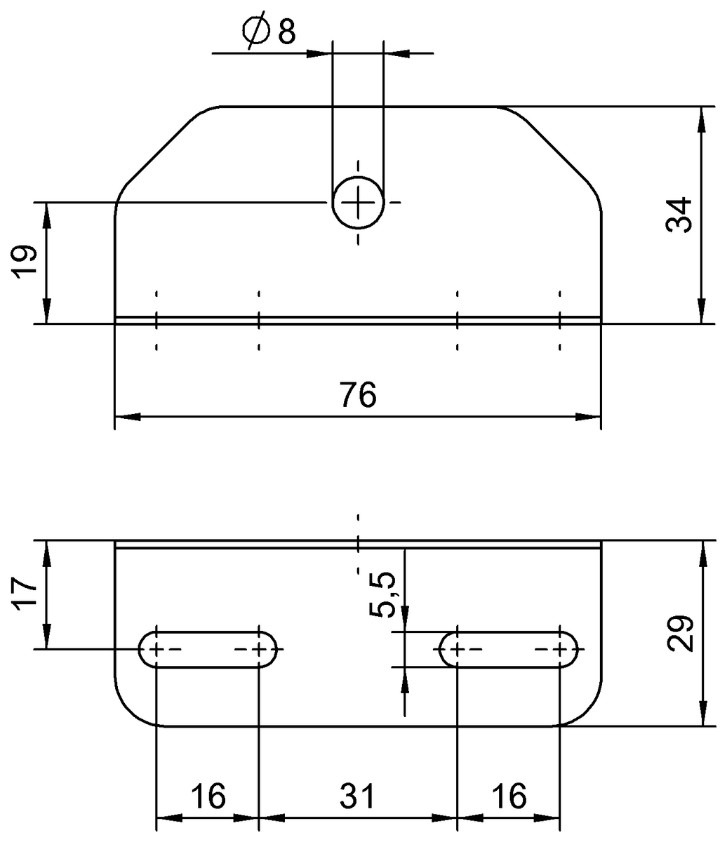 BAM0158 - BES 516-MB-08 (Evrensel braketler) - Görsel 2