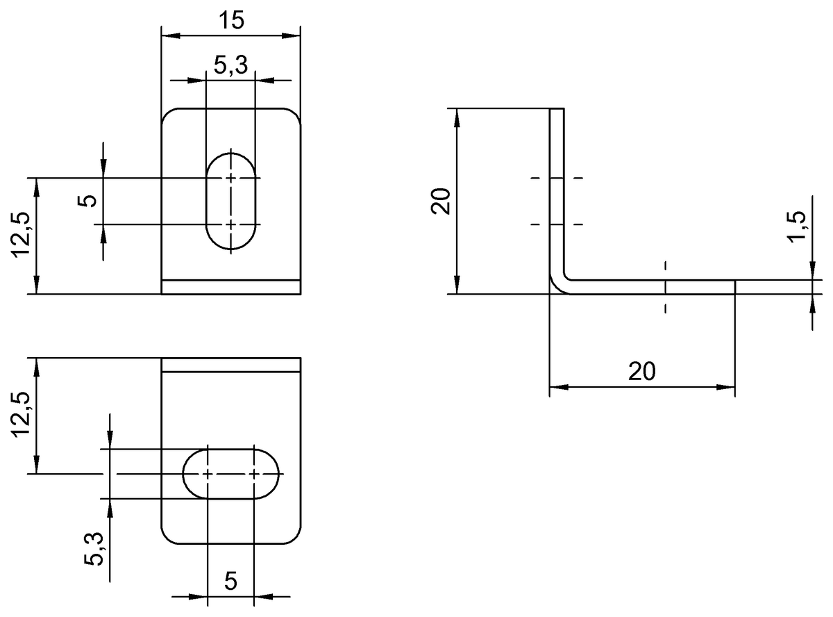 BAM00K4 - BIL 01-HW-1 (Manyetik sensörler için montaj braketleri) - Görsel 2