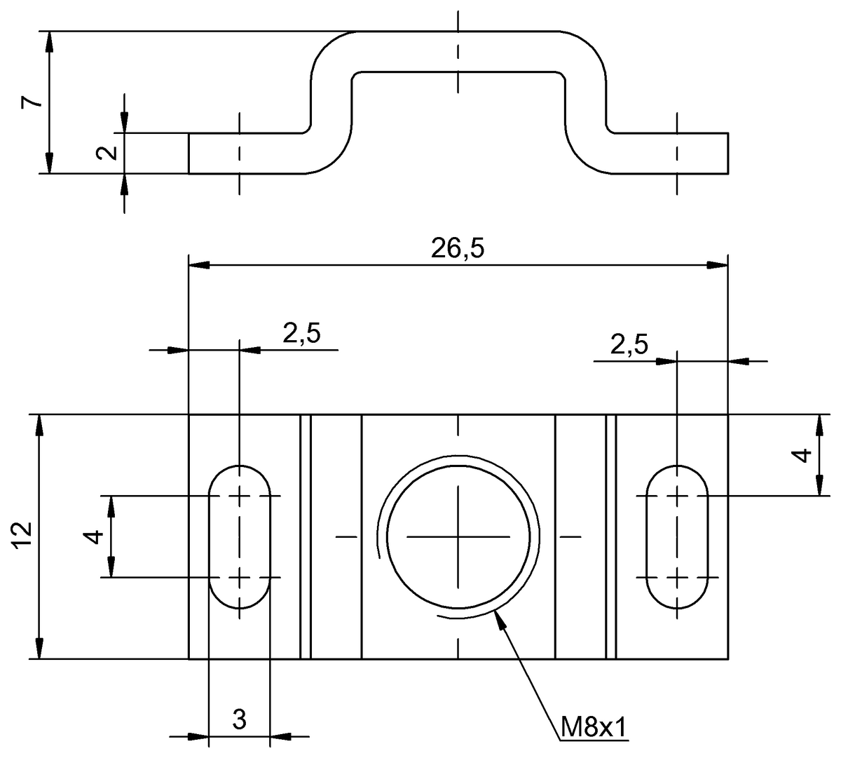 BAM009Y - BES 08-HW-5 (Evrensel braketler) - Görsel 2