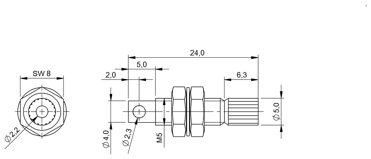BFO005F - BFO D22-LA-AC-20 (Fiber optik sensörler) - Görsel 2