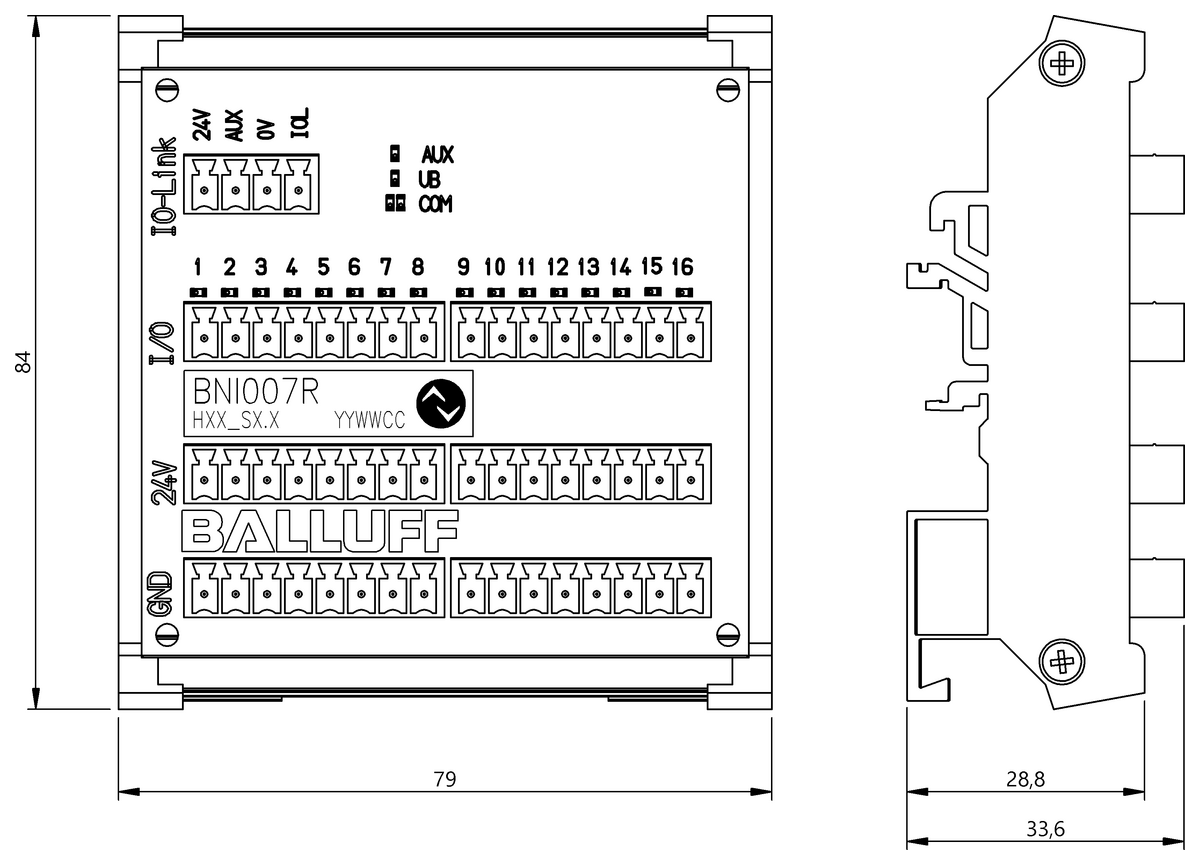 BNI007R - BNI IOL-310-000-K025-001 (IO) - Görsel 2