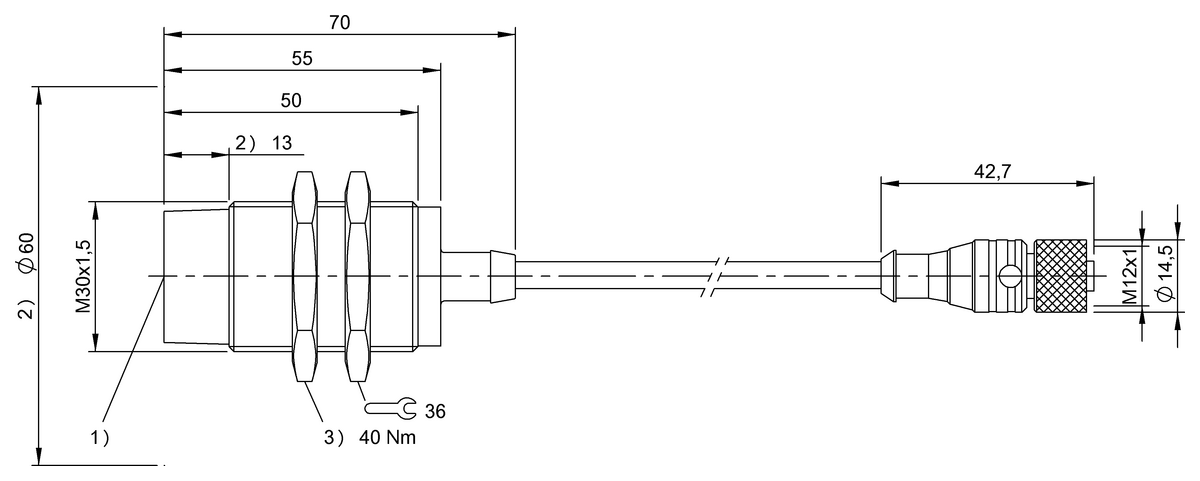 BIS00PJ - BIS C-310-PU1-10 (RFID LF Okuyucu (70/455 kHz)) - Görsel 2
