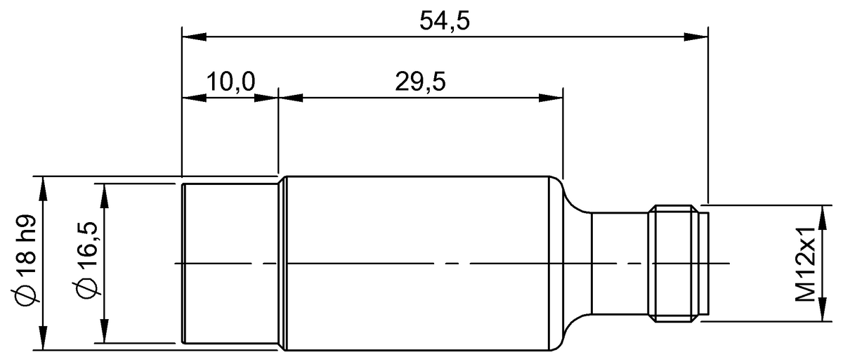 BES043A - BES G18EE1-PSY80F-S04G-L02 (Yıkanabilir ve hijyenik endüktif sensörler) - Görsel 2