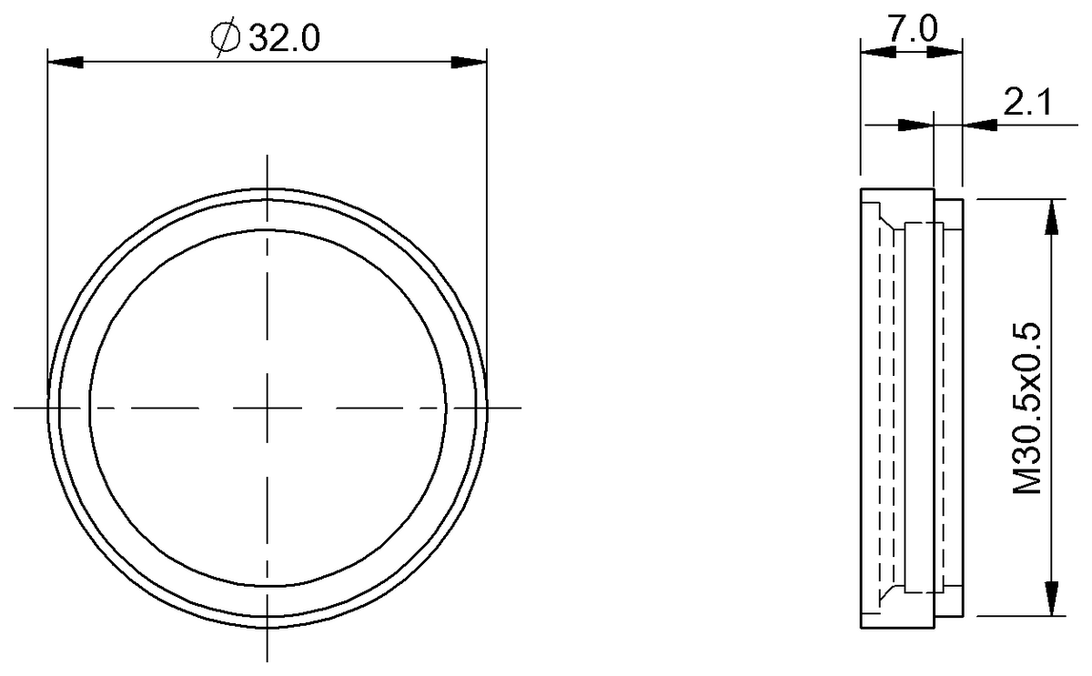 BAM00P7 - BOD 63-SG-2 (Optik: Açıklıklar, mercekler, saptırıcılar) - Görsel 2