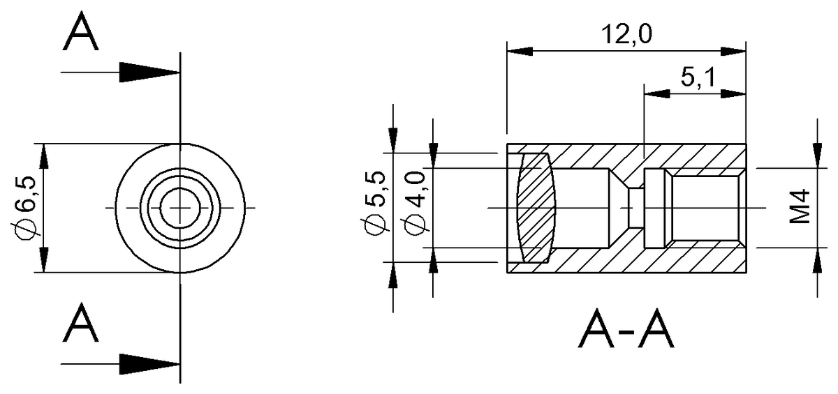 BAM00NR - BFO 04-FL-1 (Optik: Açıklıklar, mercekler, saptırıcılar) - Görsel 2