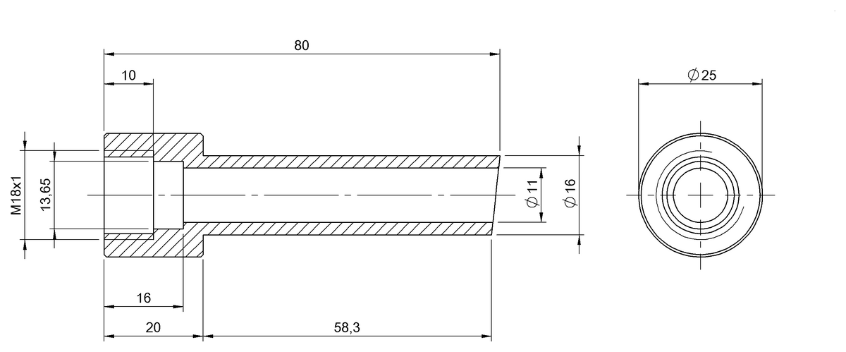 BAM01HJ - BAM AP-US-002-M18-O (Optik: Açıklıklar, mercekler, saptırıcılar) - Görsel 2