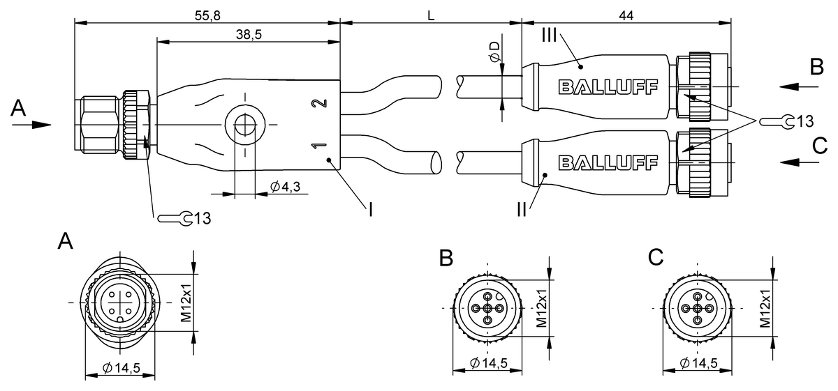 BCC0AL4 - BCC M414-M415-M415-U2010-010 (Y dağıtıcılar) - Görsel 2