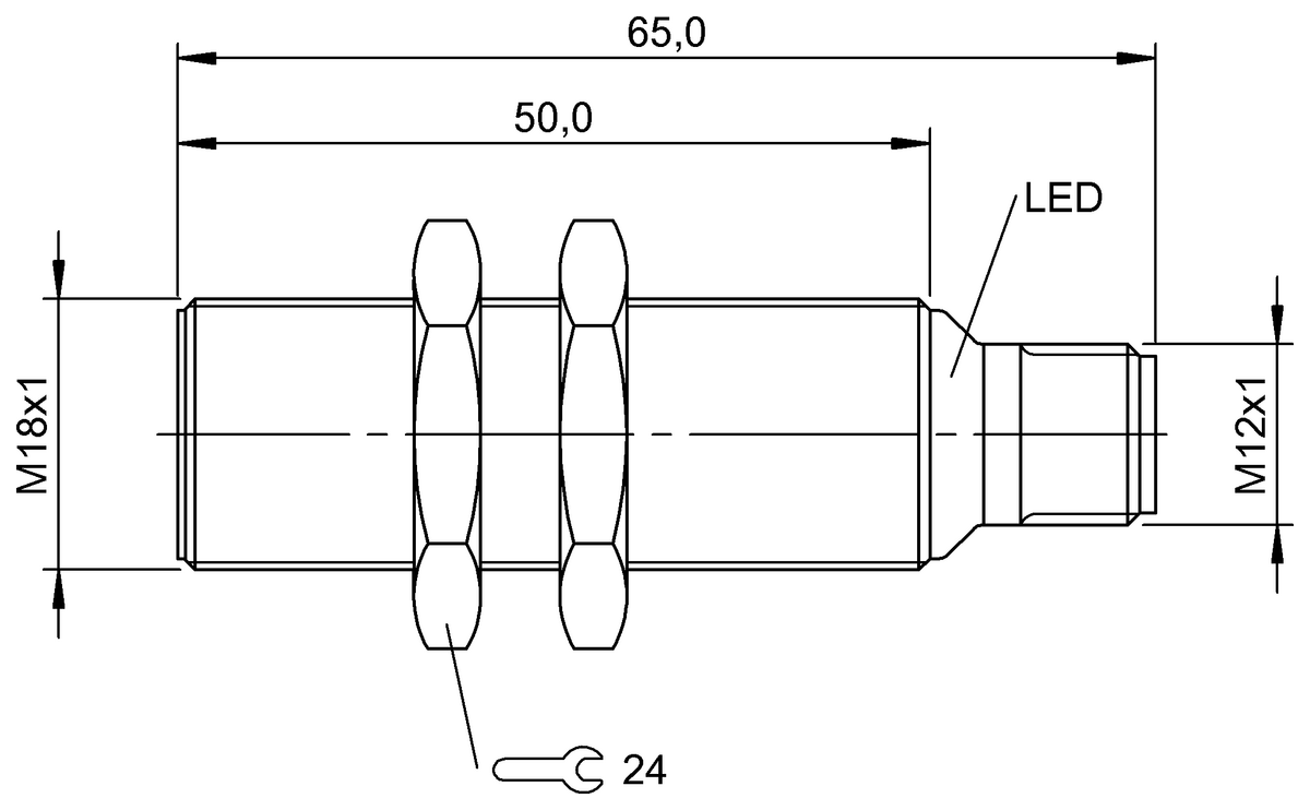 BES008M - BES M18MI-PSC80B-S04K (Endüktif yakınlık anahtarları) - Görsel 2