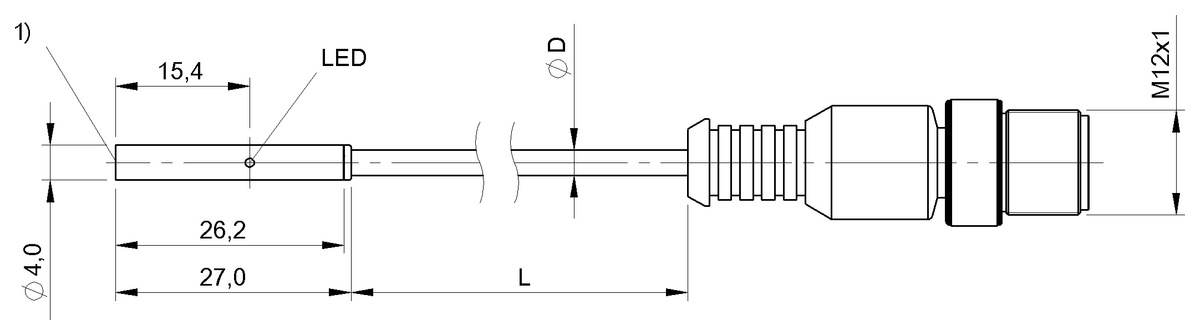 BES00J0 - BES 516-3007-E4-C-S4-00,3 (Endüktif yakınlık anahtarları) - Görsel 2