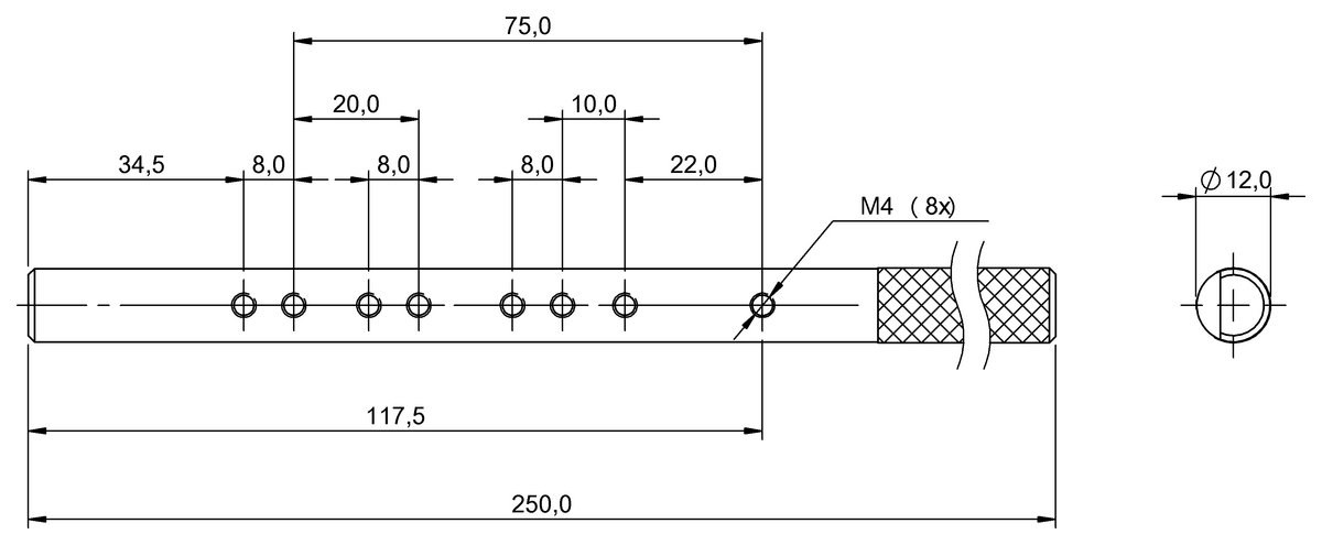 BAM003F - BMS BS-M-D12-0250-03 (Esnek Montaj Sistemi) - Görsel 2