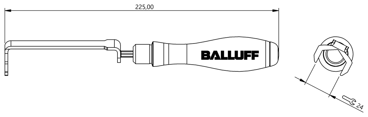 BAM00ZN - BAM TO-CC-001-A3-1,5/24,0 (Ayar yardım / ekipmanı) - Görsel 2