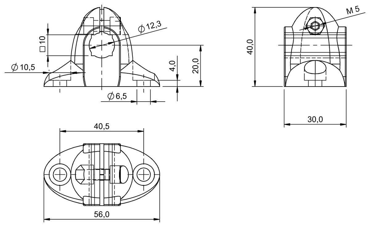 BAM002J - BMS CU-P-D12-A040-00 (Esnek Montaj Sistemi) - Görsel 2