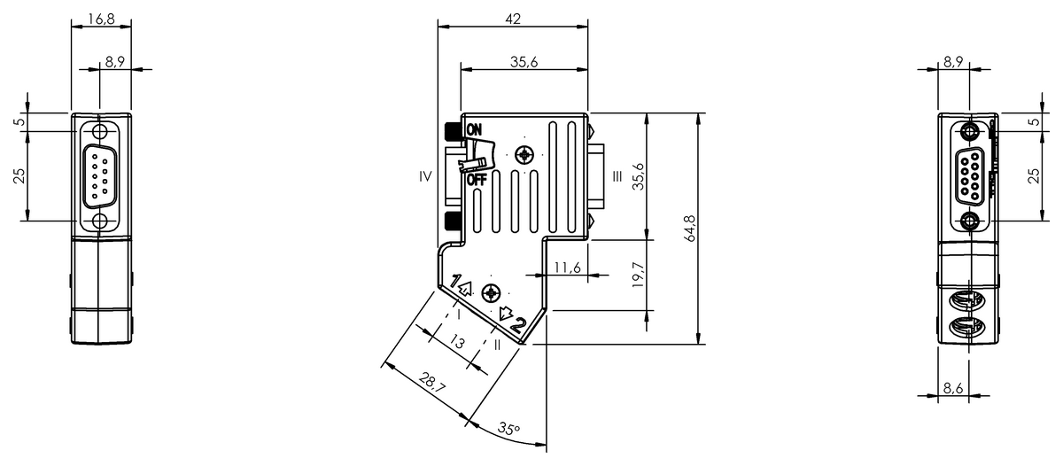 BCC0C10 - BCC D279-0000-E0-000-65X4N1-000-C011 (Adaptörler) - Görsel 2