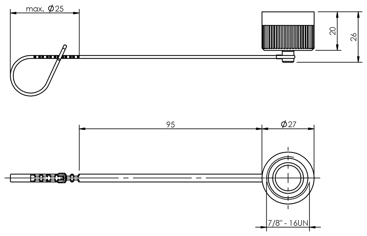 BAM01LE - BAM CS-XA-004-U7/8-A (Koruyucu dış gövde) - Görsel 2
