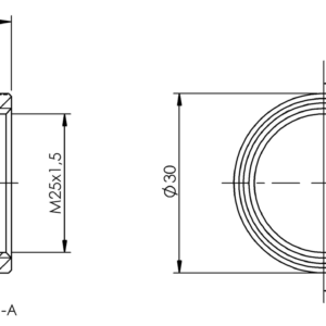 BAM0086 - BKV 819-P21/M25 (Adaptör)