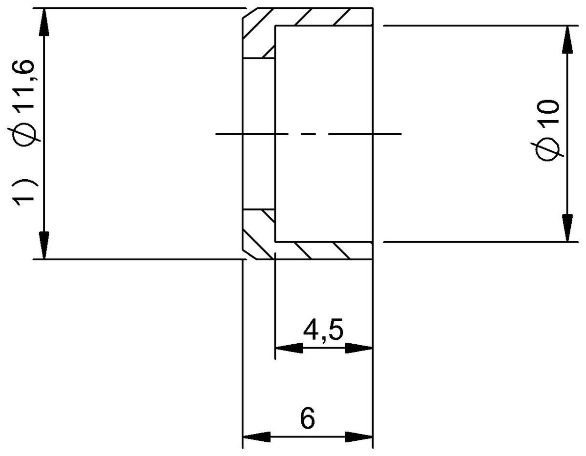 BAM0128 - BIS C-122-AD-2 (RFID sistemleri için braketler) - Görsel 2