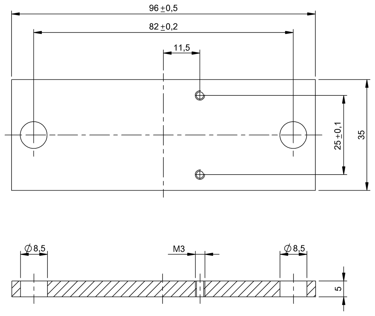 BAM012E - BIS C-108-MF-01 (RFID sistemleri için braketler) - Görsel 2