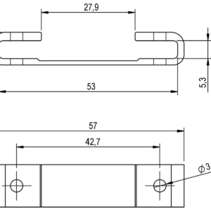 BAM034P - BTL5-FEET-NR (Mekanik aksesuarlar)