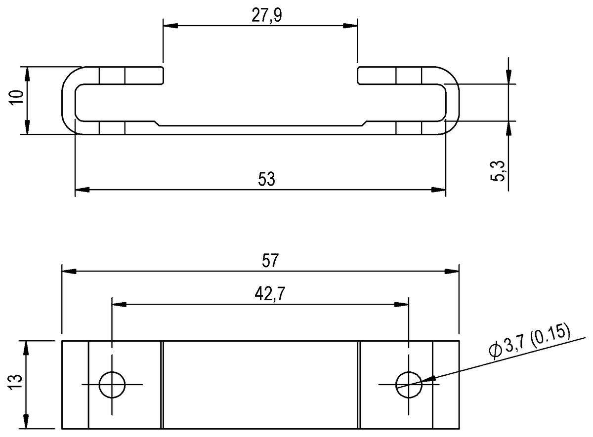 BAM034P - BTL5-FEET-NR (Mekanik aksesuarlar)