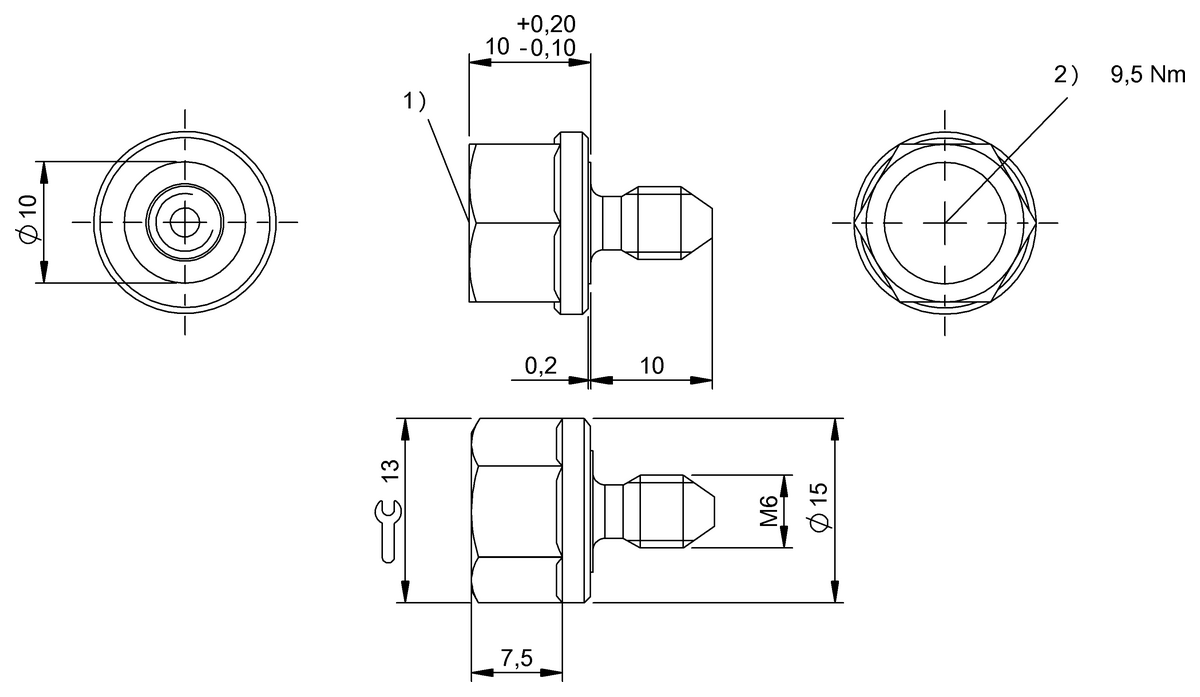 BIS00T1 - BIS M-122-02/A-SA2 (RFID HF etiketleri (13.56 MHz)) - Görsel 2