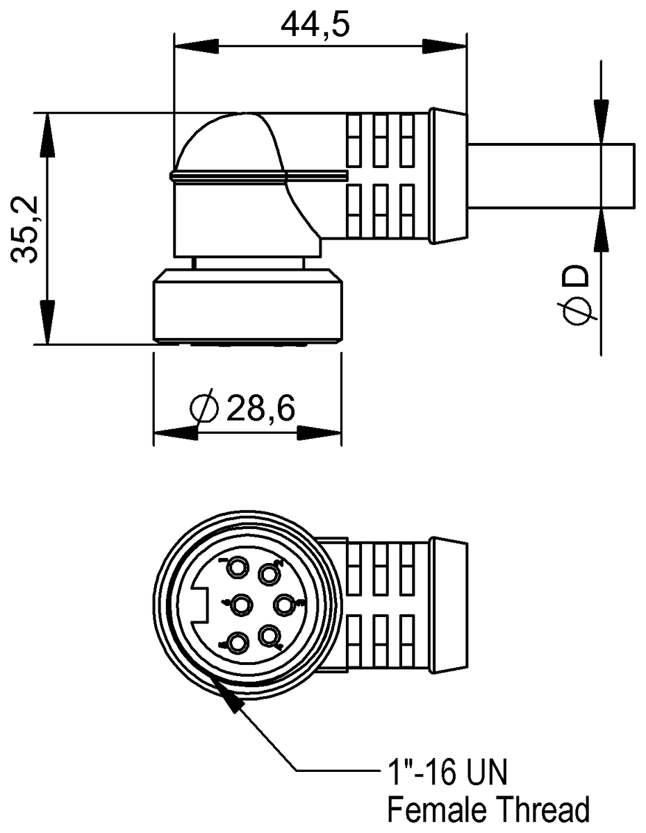 BCC0A33 - BCC A426-0000-10-085-VX46W8-020 (Tek uçlu kablo setleri) - Görsel 2