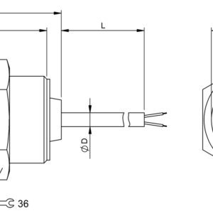 BIC005M - BIC 2I0-D2A02-M30TI-BPX03-030 (Sinyal aktarımı için endüktif bağlayıcılar)