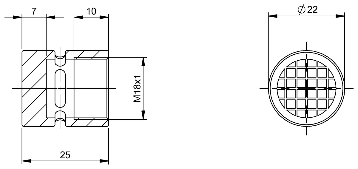 BAM01LJ - BAM PC-US-007-M18-2/W (Koruyucu dış gövde) - Görsel 2