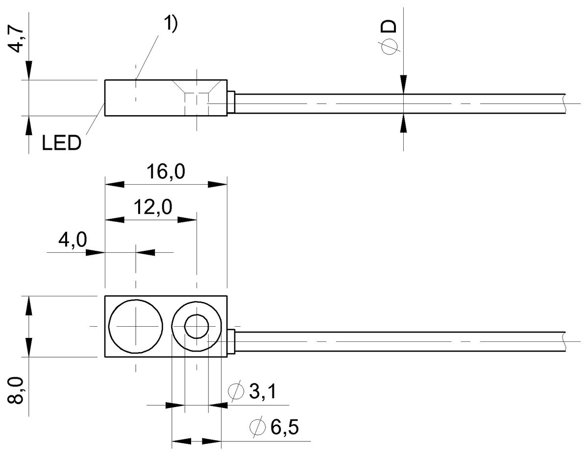 BES0584 - BES R04MC-PSC20B-EZ02-519 (Endüktif yakınlık anahtarları) - Görsel 2