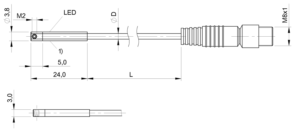 BMF00MF - BMF 243K-PS-C-2A-SA1-S49-00,3 (Farklı kanal şekilleri için silindir anahtarları) - Görsel 2