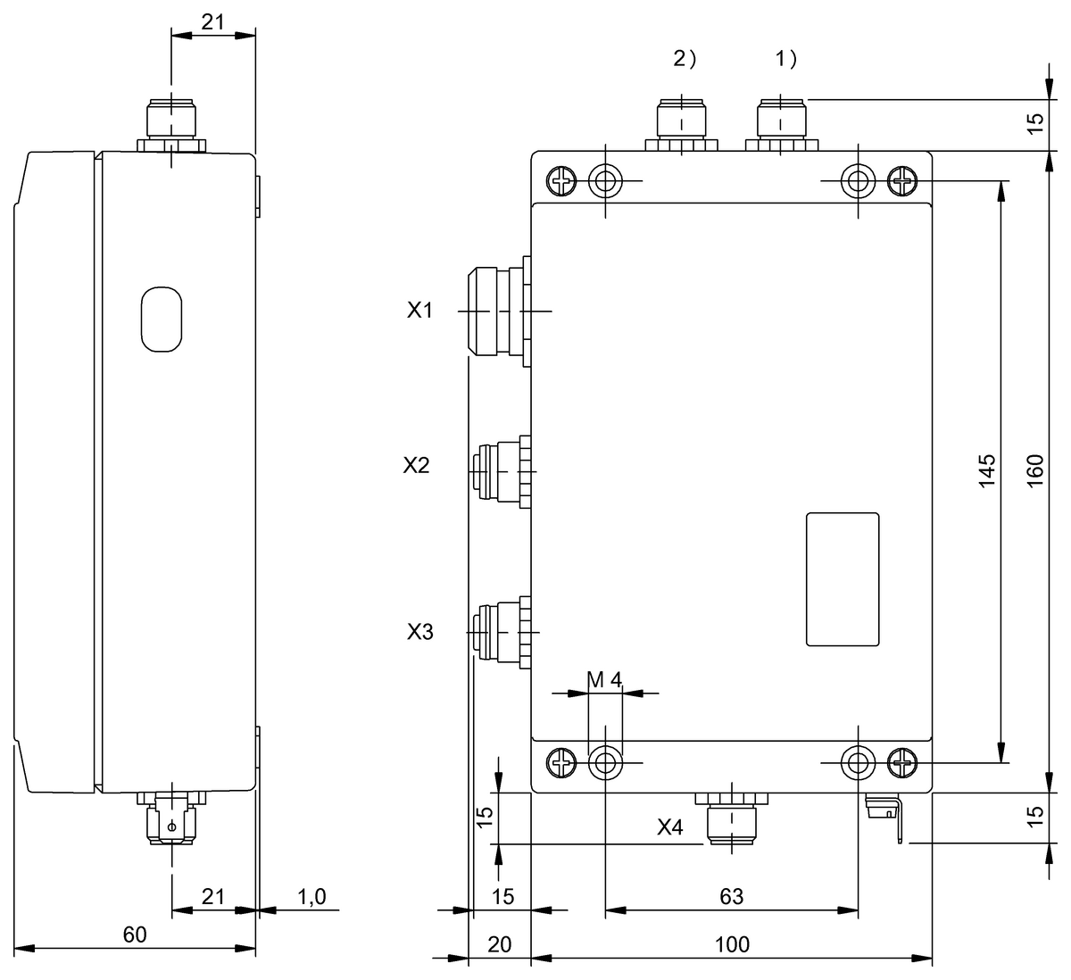 BIS00TU - BIS C-6028-048-050-06-ST28 (RFID LF değerlendirme üniteleri (70/455 kHz)) - Görsel 2