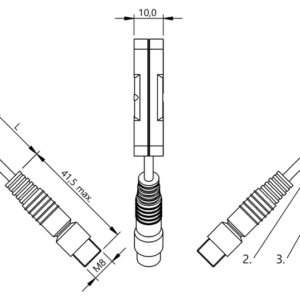 BCS016E - BCS Q40BBAA-PSC20C-EP00,5-GS49 (Nesne algılama için kapasitif yakınlık anahtarları)