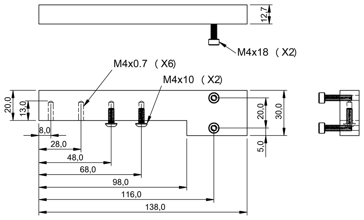 BAM004C - BMS CS-M-D12-CX04-01 (Esnek Montaj Sistemi) - Görsel 2