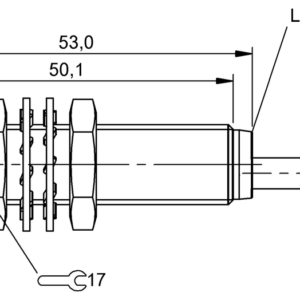 BES0051 - BES M12MI-NSC20B-BP05 (Endüktif yakınlık anahtarları)