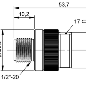 BCC08AY - BCC A233-0000-20-000-41X3W8-000 (Kablo montaj konnektörleri)