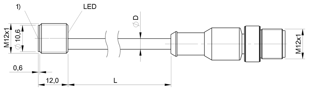 BES0464 - BES M12EA-PSC40B-EP00,3-GS04 (Endüktif yakınlık anahtarları) - Görsel 2