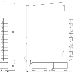 BIS00J7 - BIS C-488-00 (RFID LF değerlendirme üniteleri (70/455 kHz))