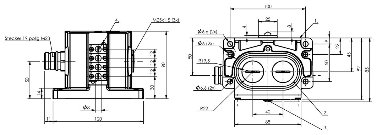 BNS032J - BNS 819-X553-D04-E12-100-10-FD (Çok konumlu: Özel) - Görsel 2