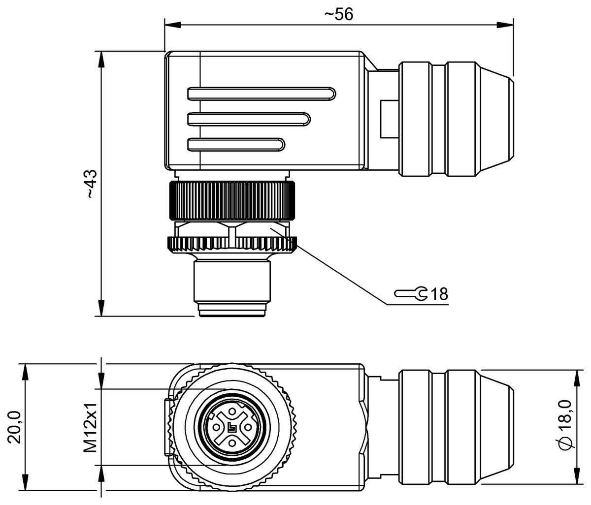 BCC0CKH - BCC M484-0000-2D-000-51X475-000-C025 (Kablo montaj konnektörleri)