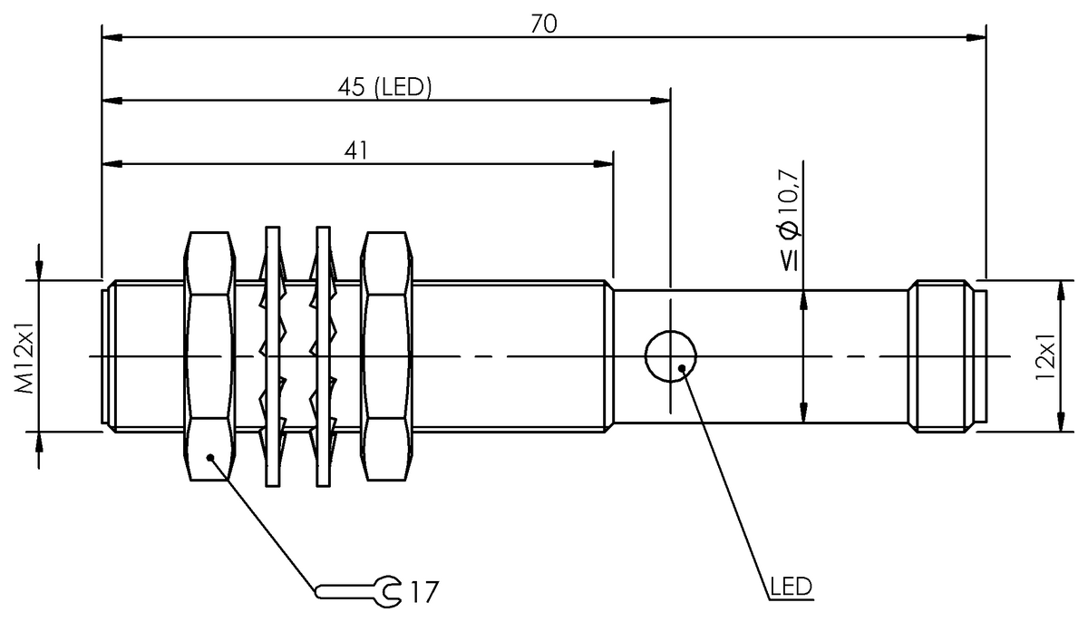 BES03P3 - BES 516-542-S4-H (Endüktif yakınlık anahtarları) - Görsel 2