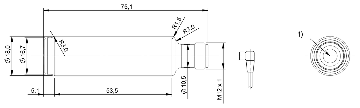 BOS023N - BOS G18E-PA-IE20-S4 (Karşılıklı tip sensörler) - Görsel 2