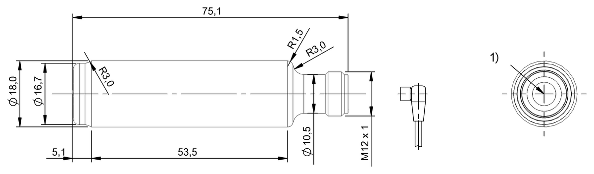 BOS023L - BOS G18E-XT-IS20-S4 (Karşılıklı tip sensörler) - Görsel 2