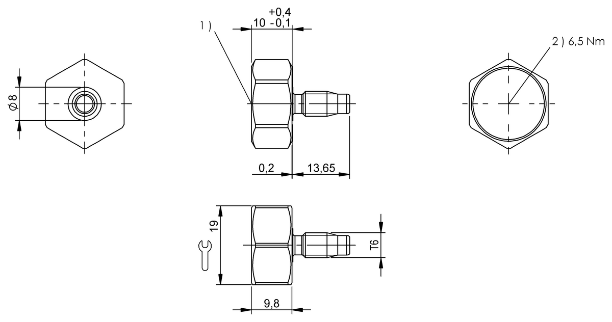 BIS010N - BIS M-143-02/A-T6-SA3 (RFID HF etiketleri (13.56 MHz)) - Görsel 2