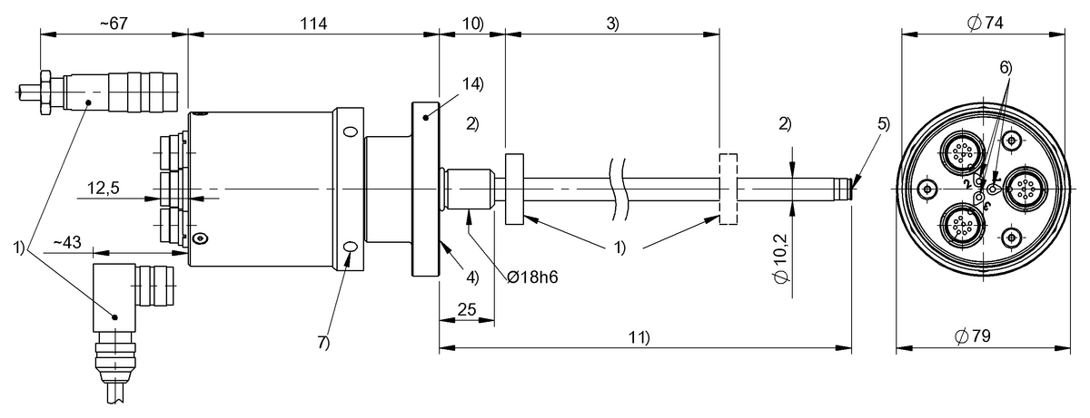 BTL198U - BTL7-E505-M0100-TK3-SA348-S32 (Yedekli manyetostriktif doğrusal konum sensörleri) - Görsel 2